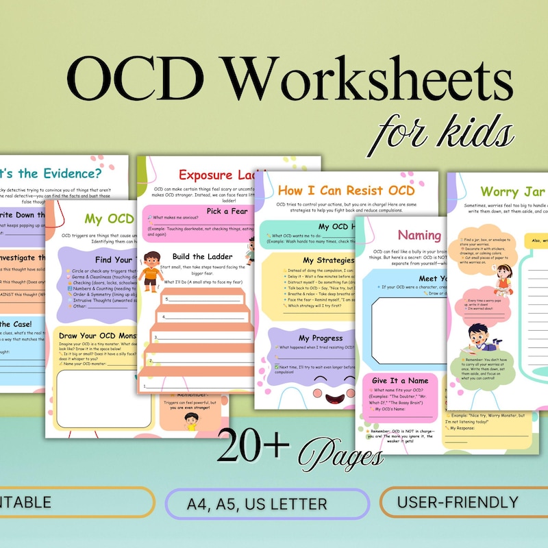 Kid Emotions Worksheets - Etsy