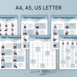 Gentle seated yoga exercises for seniors home fitness