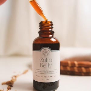 Calm Belly Bitters | Verdauungsfördernde Bitterstoffe | Pflanzliche Tinktur | Verdauungshilfe