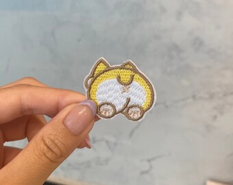 Corgi Bum Embroidery Patch - Sew On, Iron On, Dog Patch, Kawaii Patches 19