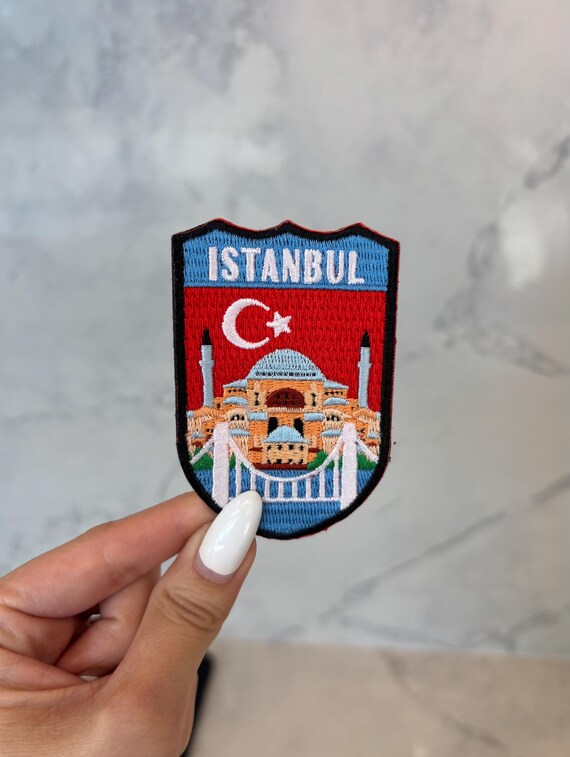 Custom Velcro National Flag Embroidery Patches For Clothing