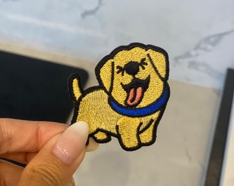 Disegno Di Ricamo Della Museruola Del Golden Retriever