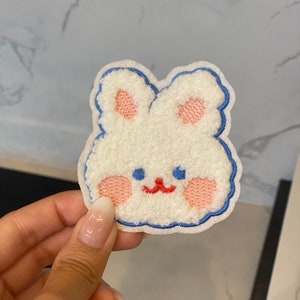 Bunny/Rabbit Embroidery Patch - Iron On