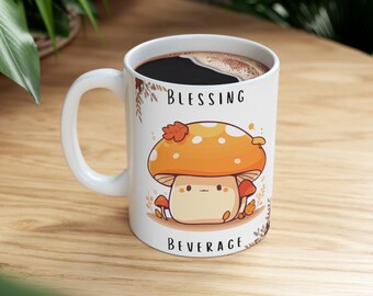 Blessing Beverage Ceramic Mug 11oz