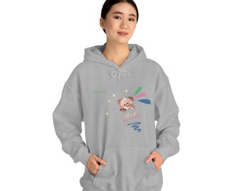 Smile N Stay Friendly Unisex Heavy Blend™ Hooded Sweatshirt
