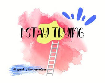 I Stay Trying Hoodie