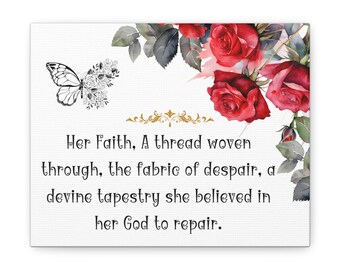 Office Home Decorative and Beautiful Wall Art Hanging Canvas Gallery Wraps fantasy and reality Her Faith