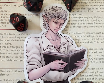 Astarion Baldur's Gate 3 Vinyl Sticker