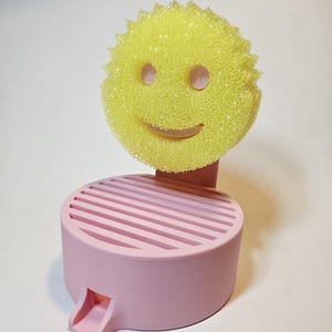 Scrub Daddy Sponge Holder – Kitchen Sink Organizer – Multiple Colors Available