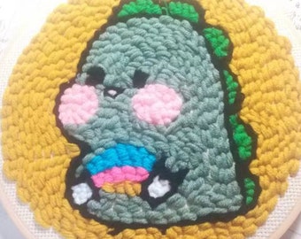 Handwoven Creative Cute Embroidery Dinosaur