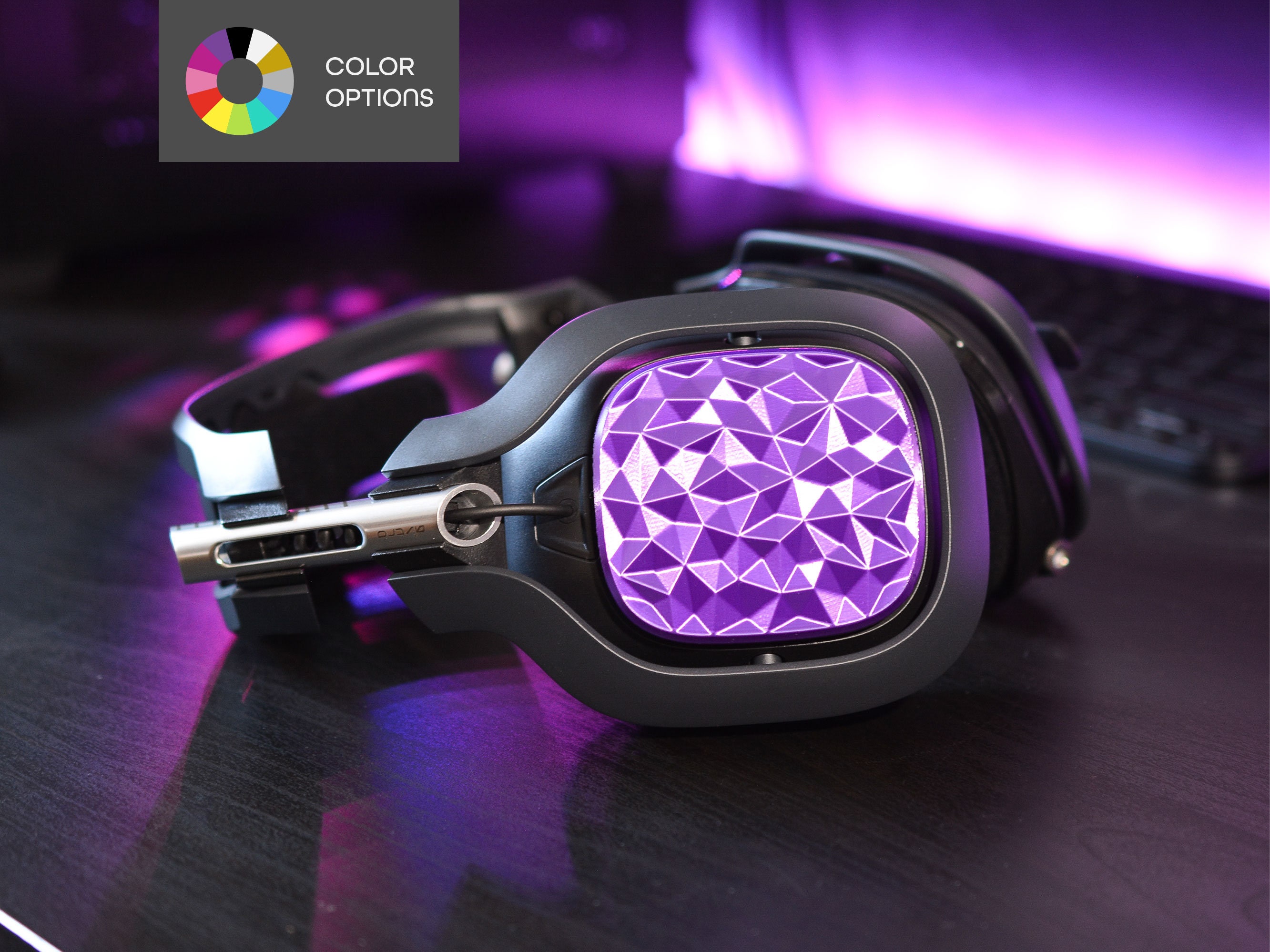 Astro A40, A40 TR Speaker Tags: Tessellate 3D Printed Headset