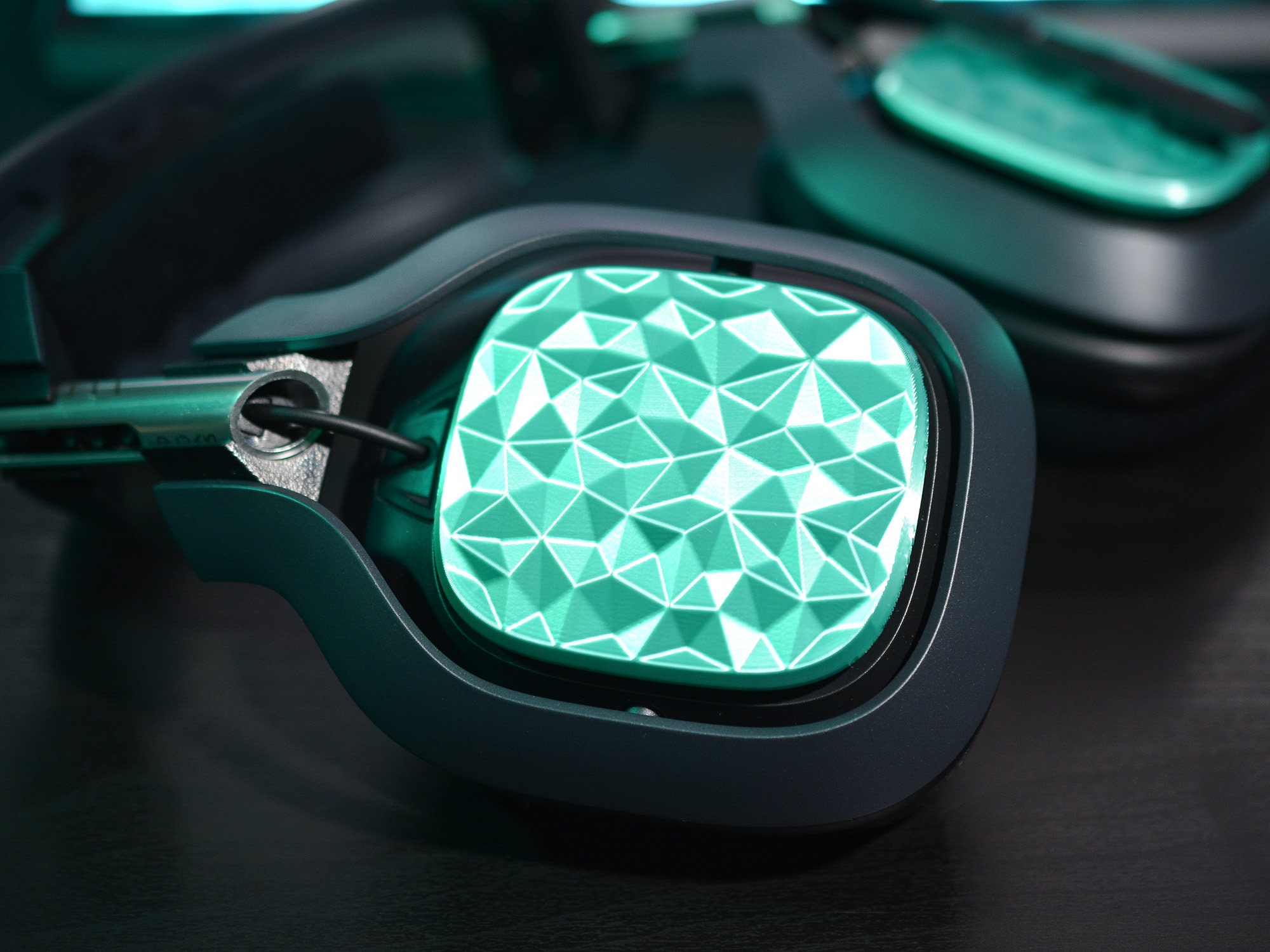 アクセサリー hxx2800gt Astro A40, A40 TR Speaker Tags: Tessellate 3D Printed Headset