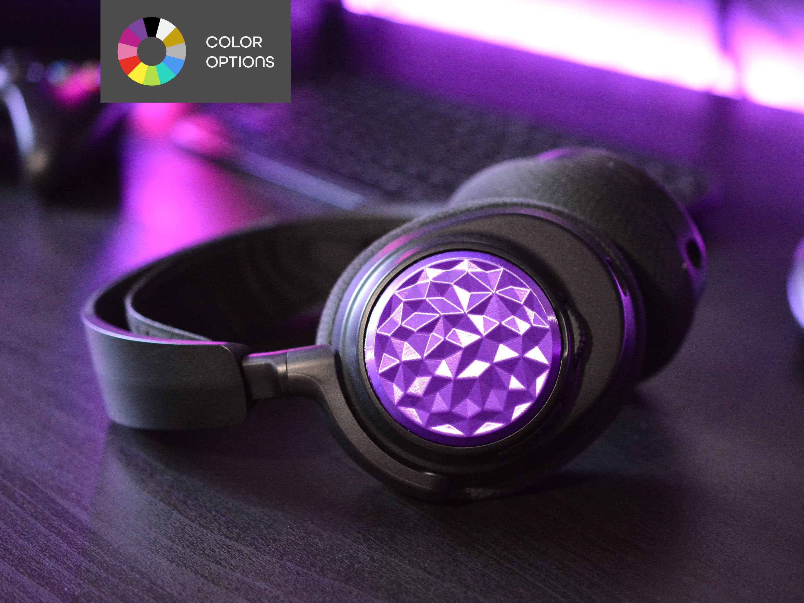 Steelseries Arctis Nova Speaker Tags: Tessellate 3D Printed