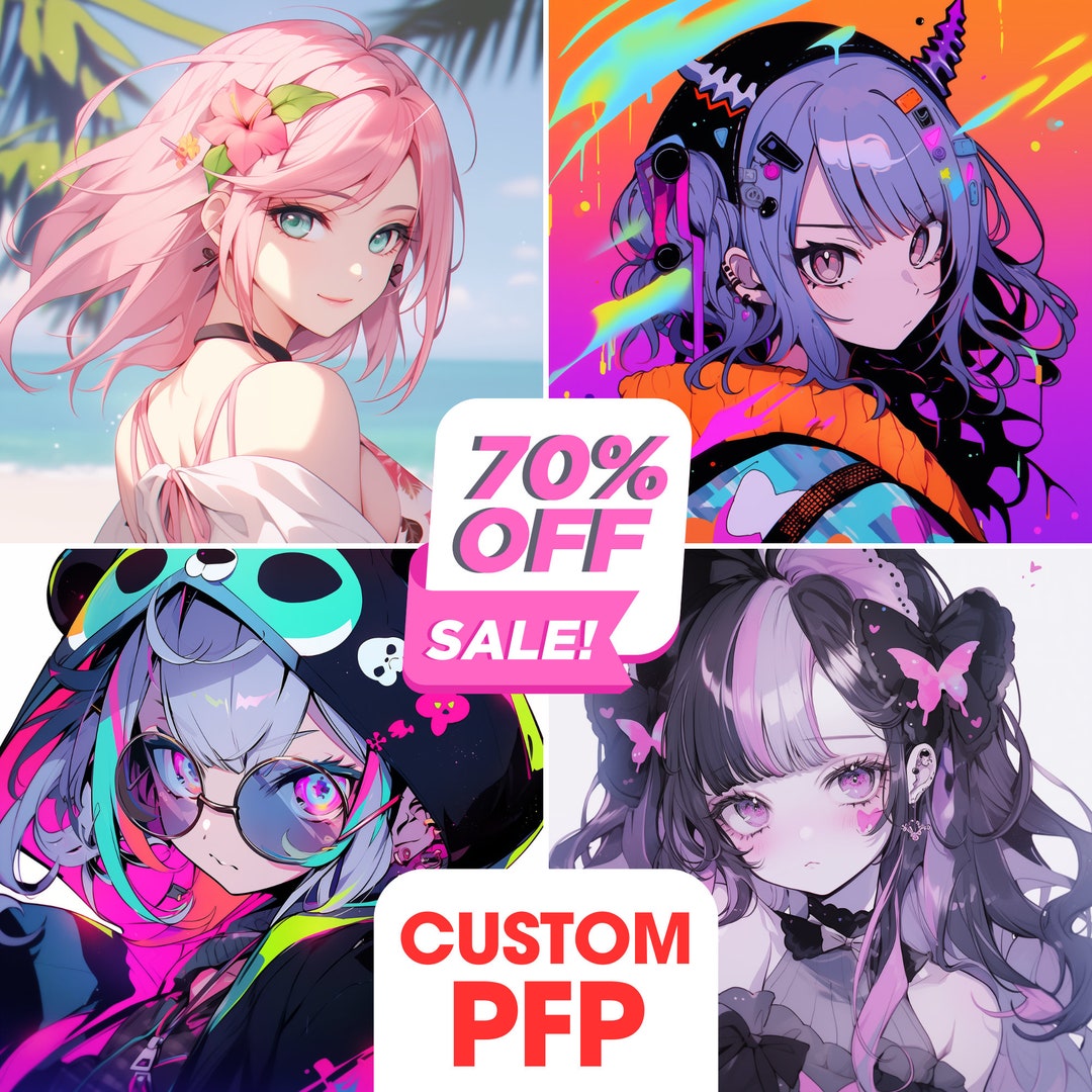 Custom Anime PFP, Anime PFP, Custom PFP Character, Profile Picture ...