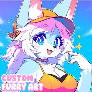 Commission d&#39;art à fourrure personnalisée | Art à fourrure | PFP à fourrure | Art de Fursona | Fourrure personnalisée | PFP à fourrure | Personnage Anthro | Conception à fourrure | Icône à fourrure