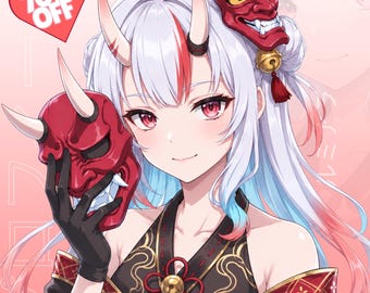Custom Anime Character Profile Picture Commission, PFP Character, Anime Art, Personalized Avatar Icon, Vtuber