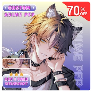 Custom pfp | Anime character commission | Anime | Vtuber PFP | PFP Commission | Anime portrait | Character Commisson | Anime PFP