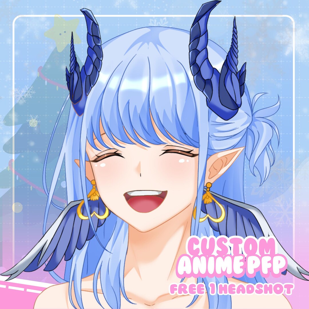 Custom Anime Profile Picture: Personalized PFP Commission - Etsy Canada