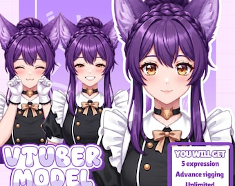 Custom Vtuber Model Live2d Commission | Vtuber Assets | Vtuber female & male | Vtuber Model Commission | Vtuber model | Anime Art