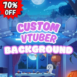 カスタム Vtuber 背景 | Vtuber アニメーション背景 | Vtuber の美しい部屋の背景 | Twitch オーバーレイ | Vtuber アセット | Vtuber