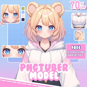 Custom PNGTUBER | PNGtuber Character | Pngtuber Commission | PNGtuber Model | Custom PNGTUBER Character for Commercial Use | Anime