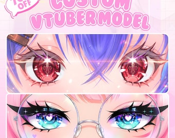 Custom Twitch Banner | Eye Banner | Twitch banner | Banner Design | High Resolution | Twitter | Youtube | Discord | Anime Ilustration