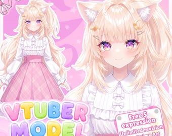 Custom Vtuber Model Live2d Commission | Custom Anime VTuber | Live2D Commission | Vtuber