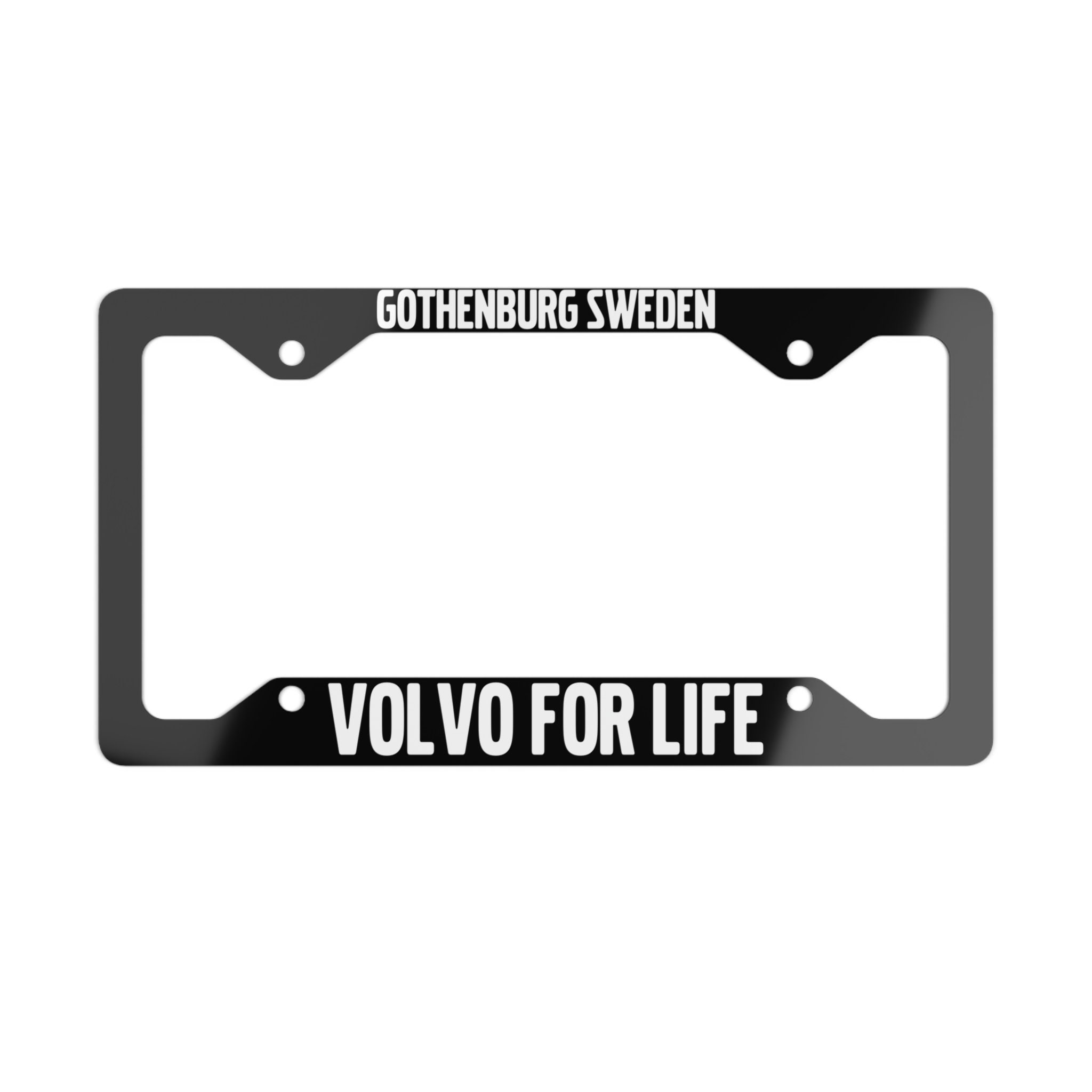 Volvo for Life Cars Gothenburg Sweden Metal License Plate Frame Etsy