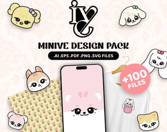 Kpop Ive Minive 元安寺/ユジンクロスステッチパターン - Etsy 日本