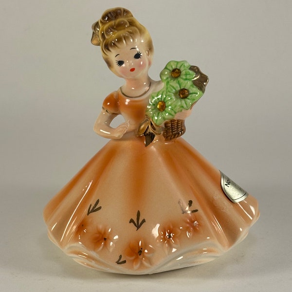 1960's Josef Original November Birthday Girl Figurine