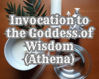 Athena Invocation: Goddess of Wisdom Ritual (Digital Download)
