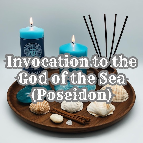 Poseidon Invocation: Oceanic Energy Ritual (Digital Download)
