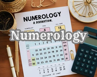 Numerology Reading: Life Path & Destiny Analysis (Digital Download)