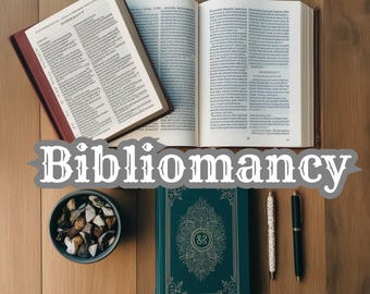 Czytanie Bibliomancji: Wróżenie z książek dla wglądu (wersja cyfrowa do pobrania)