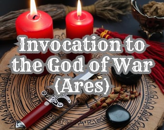 Ares Invocation: God of War Ritual (Digital Download)