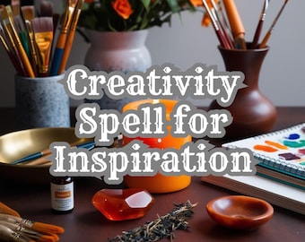 Creativity Spell for Inspiration: Artistic Ritual (Digital Download)