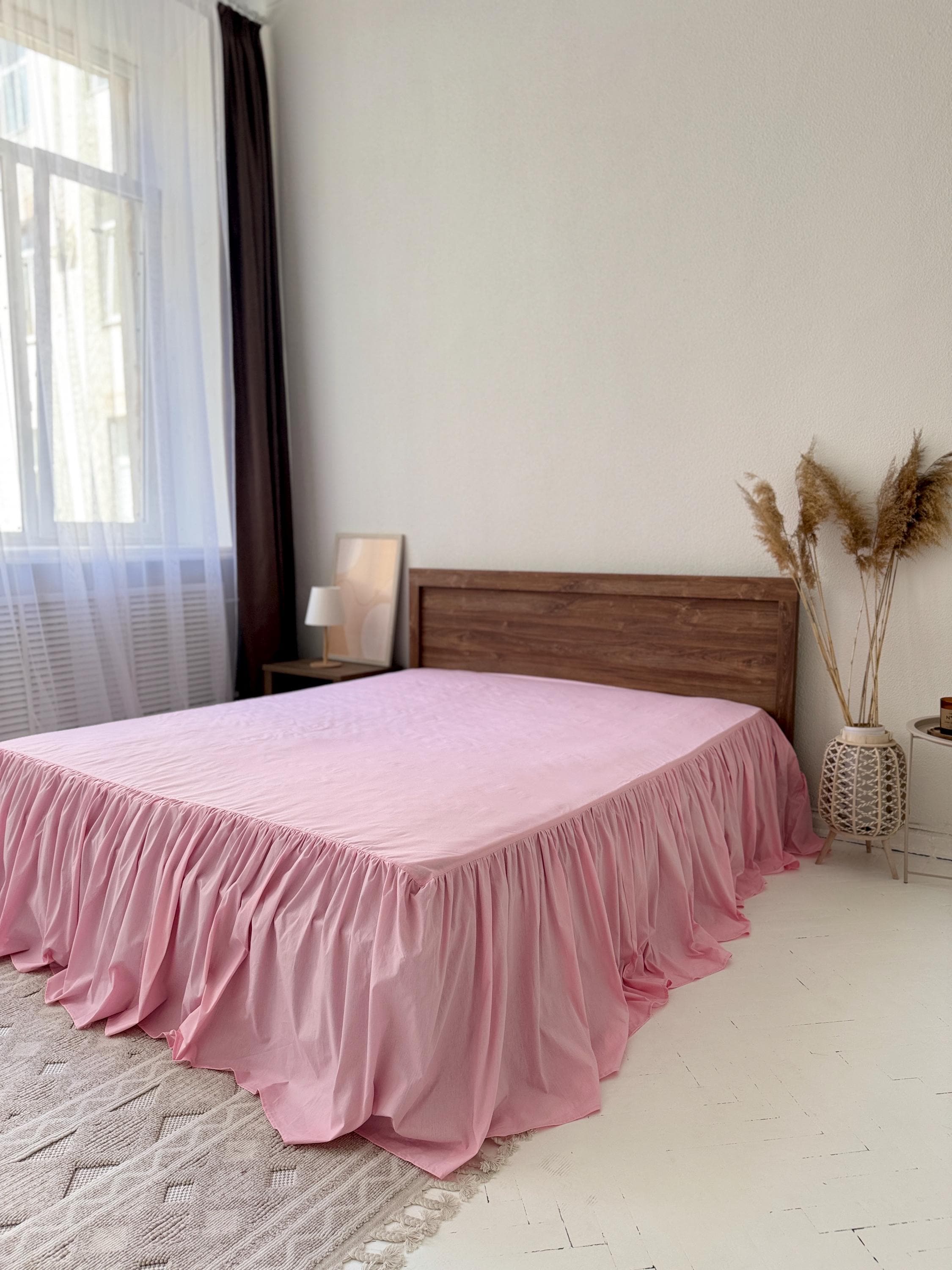 Pink Bedskirt