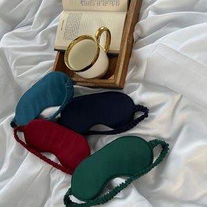 Sleep mask Satin 100% cotton,sleep eye mask,eye mask sleep,night eye cover,handmade mask
