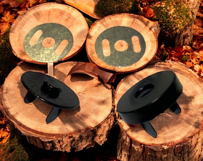Magnetic snaps Black matte