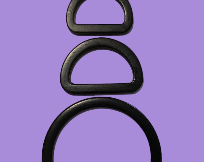 D-Rings Black matte
