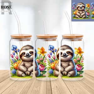 16 Oz Libbey Glass Can Wrap Png Sublimation Digital Instant Download, Cartoon Libbey Png, Glass Cup, Coffee Cup, Glass Jar