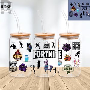 Film Cartoon 16 Oz Libbey Glasdose Wrap Png Sublimation Digitaler Sofort-Download, Cartoon Libbey Png, Glasschale, Kaffeetasse, Glas