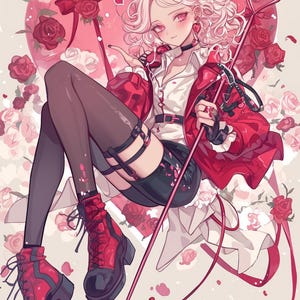 OC Adoptable 624 Valentine&#39;s Day Themed