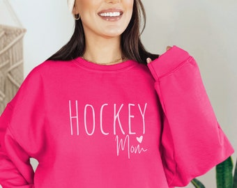 Hockey Mom Sweatshirt, Hockey Mom sweater, Hockey gift for mom, Hockey moms shirts