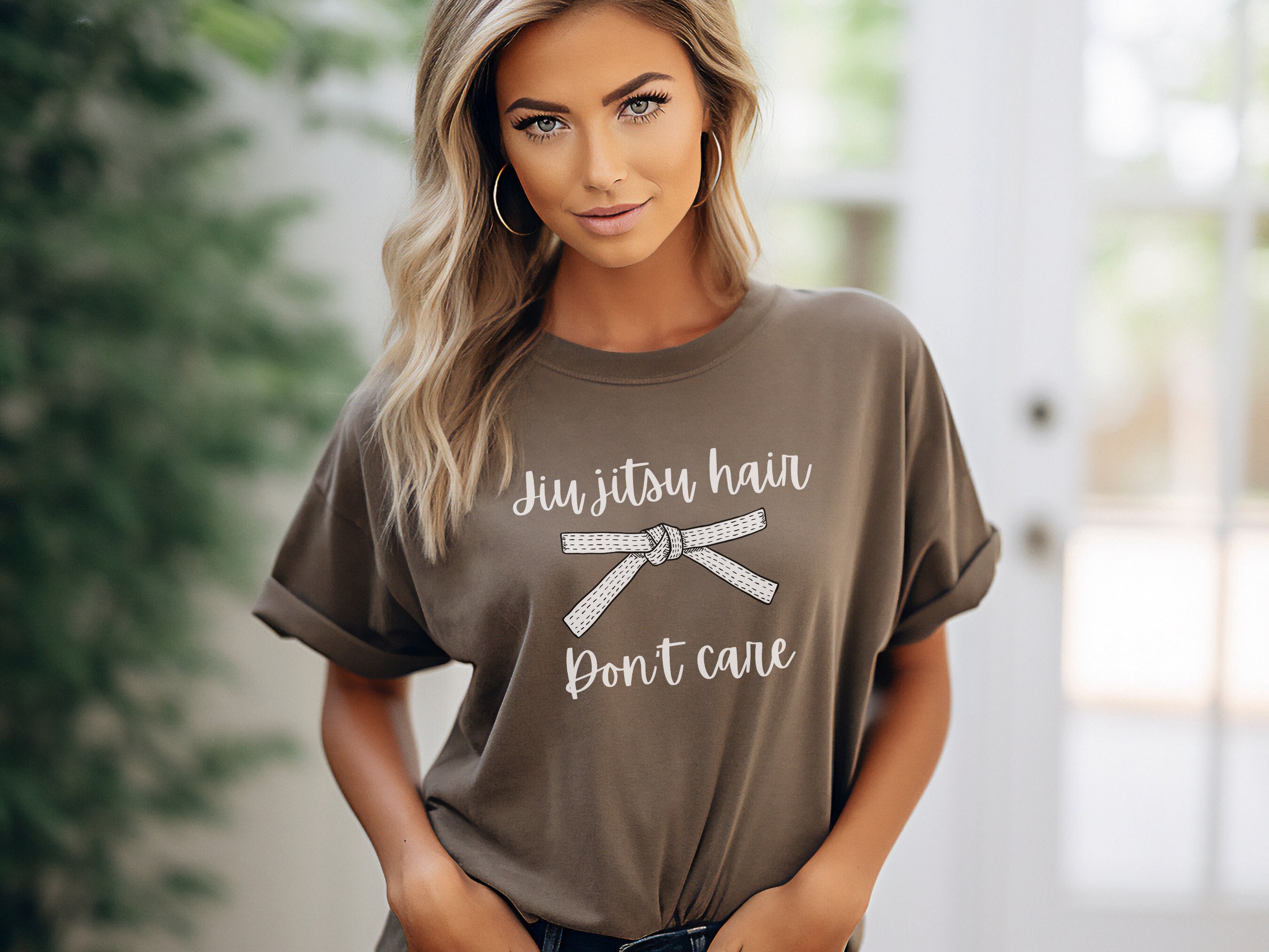 Jiu-Jitsu Hair Don't Care T-Shirt Jiu-Jitsu Hair Don't Care T-Shirt