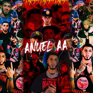 Anuel AA 20oz Tumbler wrap