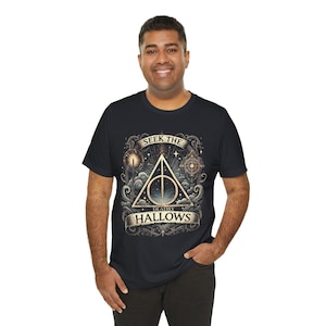 Seek the Deathly Hallows - Elder Wand Inspired Tee