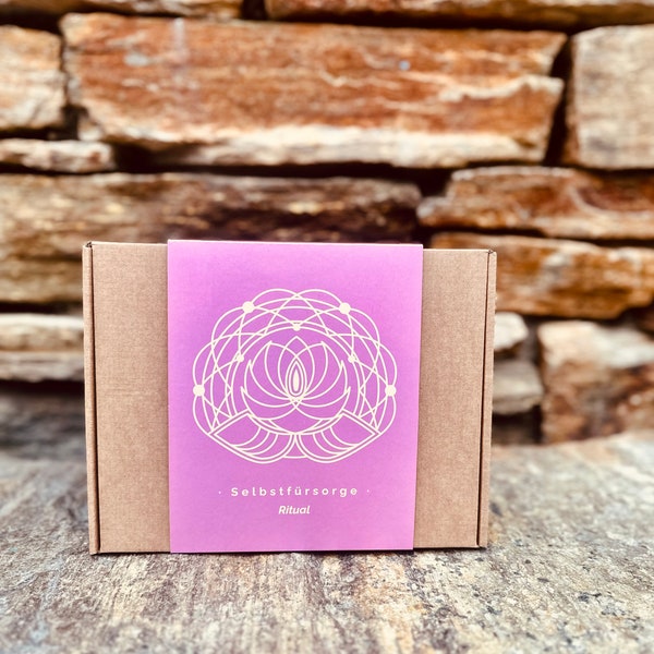 Self-care ritual self-love gift package self-care package with meditation coaching and mindfulness