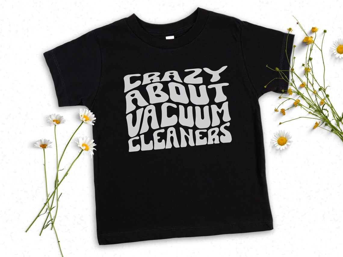 Kids Vacuum Shirt, Funny Preschool Vacuum Cleaner Tshirt, Vacuum