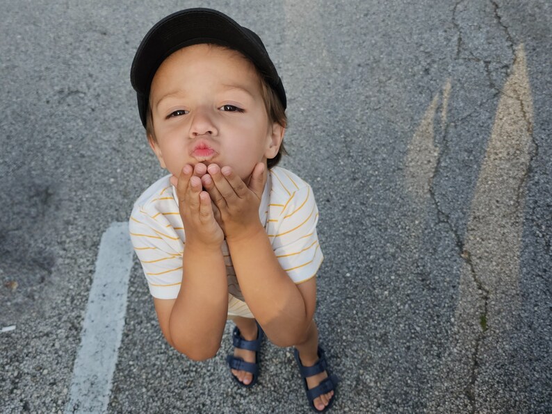 Kids Robot Vacuum Embroidered Hat, Cute Vacuum Cleaner Baseball Cap for